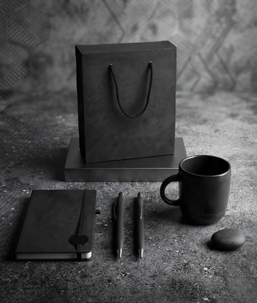 Gift Set with Mug, Notebook, Pen & Gift Bag