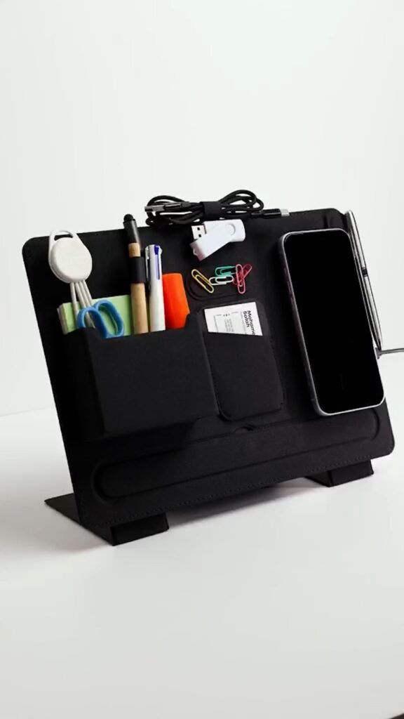 Multi-Functional Desk Organizer & Tablet Stand – Office Accessories Organizer