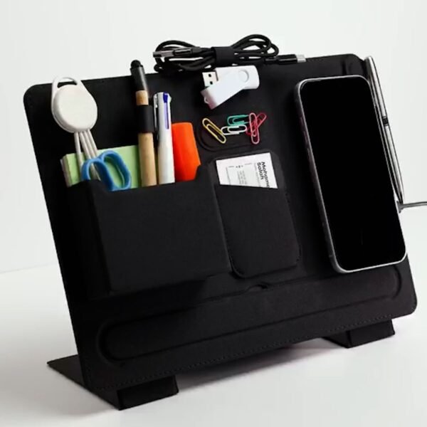 Multi-Functional Desk Organizer & Tablet Stand – Office Accessories Organizer