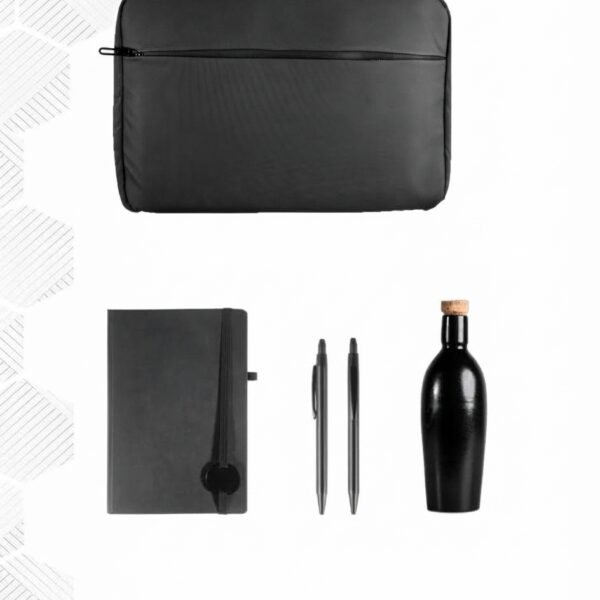 Corporate Gift Set with Notebook, Pen, Bottle and Sleeve
